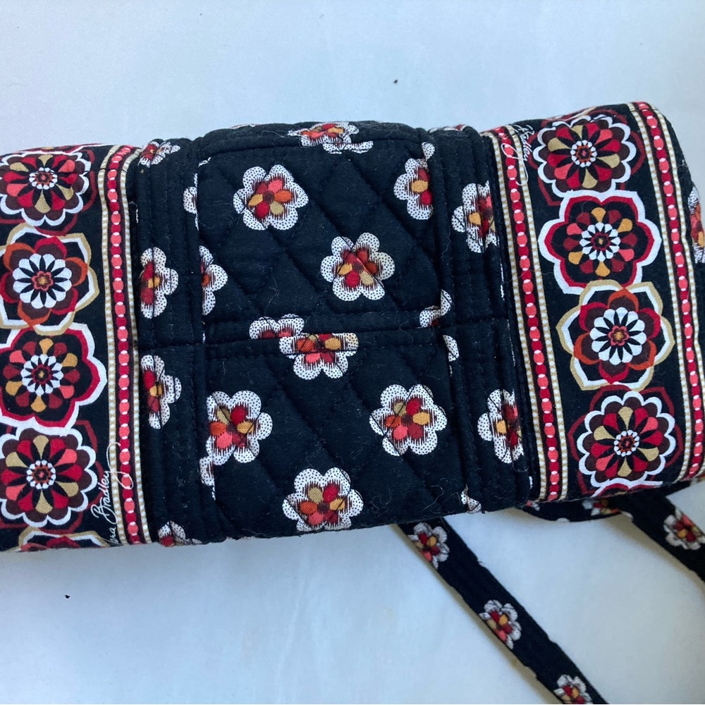 Vera Bradley Retired Pirouette Small Quilted Duffel Y2K Vintage Boho Aesthetic - Picture 5 of 6